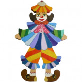 Grand clown « Perlipopette »