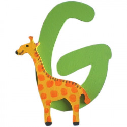 Lettre G comme girafe